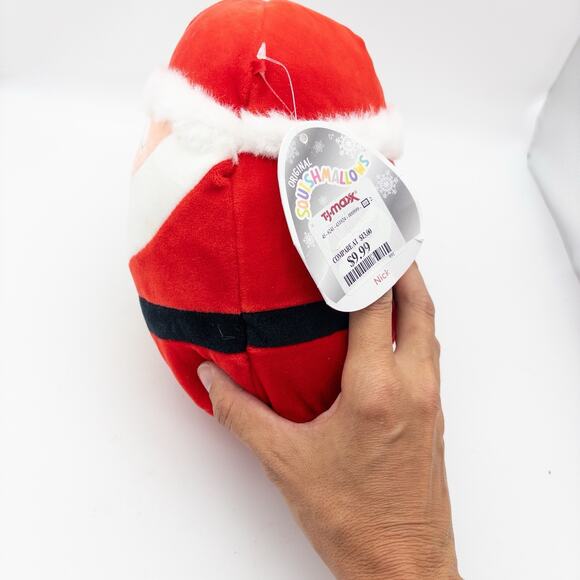 Squishmallows 2021 Christmas 8" Nick the Santa Claus Plush Doll - Picture 5 of 10